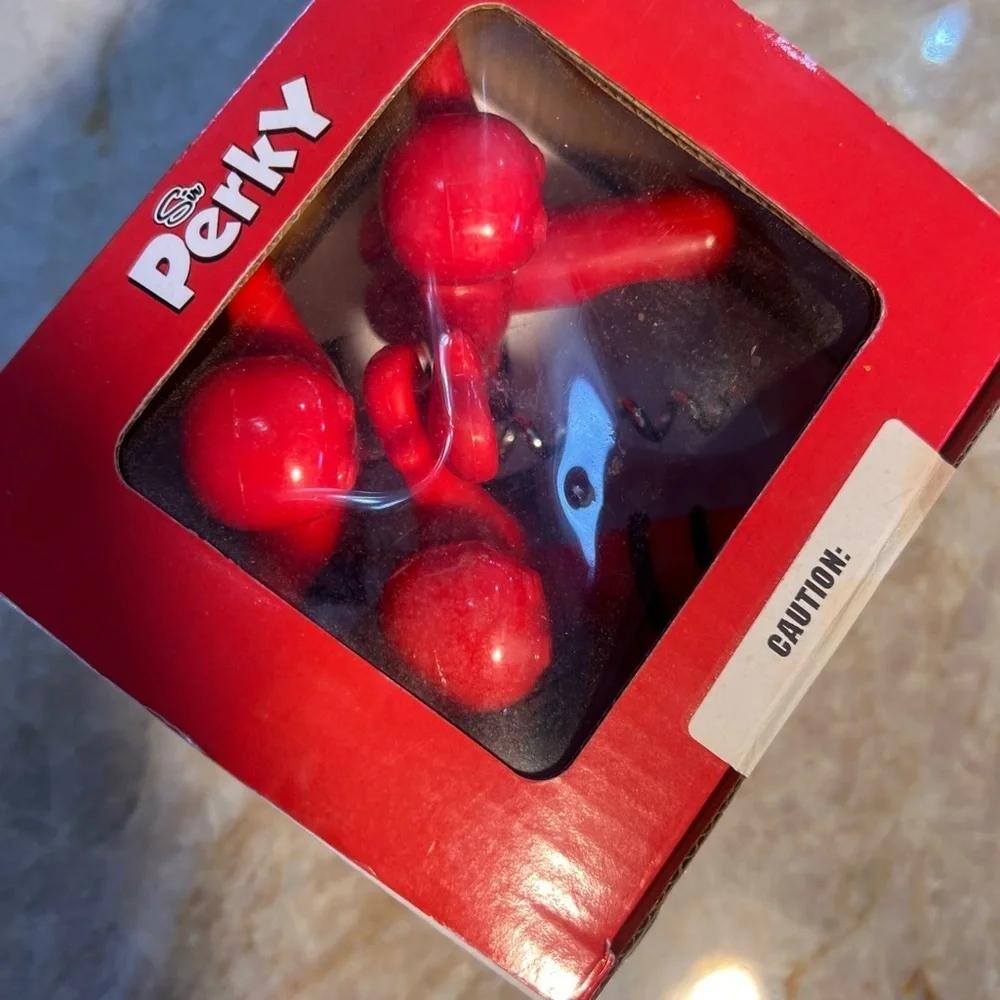 Gag gift Perky Set of 3 - Red adult novelty bar ware tools